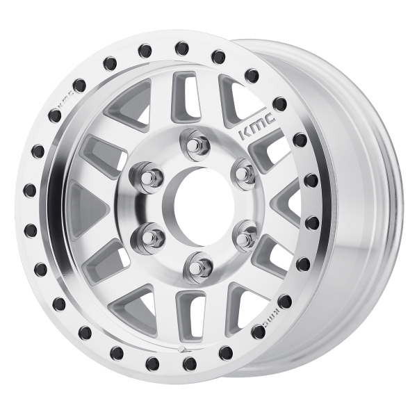 KMC - KMC KM228 MACHETE DESERT BEADLOCK 17X8.5 8X6.5 Machined|KM22878580500
