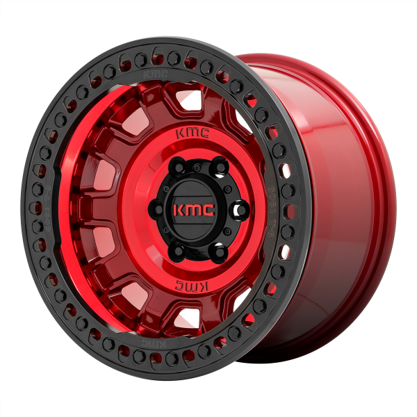 KMC - KMC KM236 TANK BEADLOCK 17X9 6X5.5 Candy Red|KM23679060938N