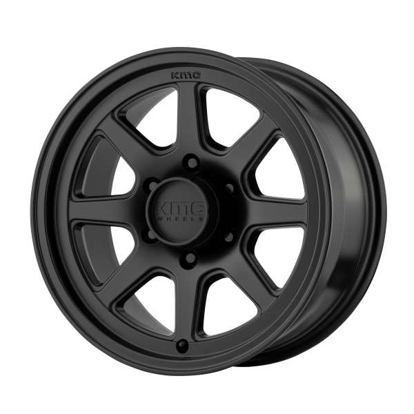 KMC - KMC KM301 TURBINE 17X8.5 6X5.5 Satin Black|KM30178560725