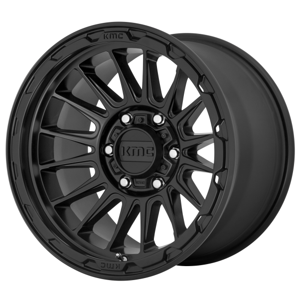 KMC - KMC KM542 IMPACT 17X8 5X5.0 Satin Black|KM54278050735