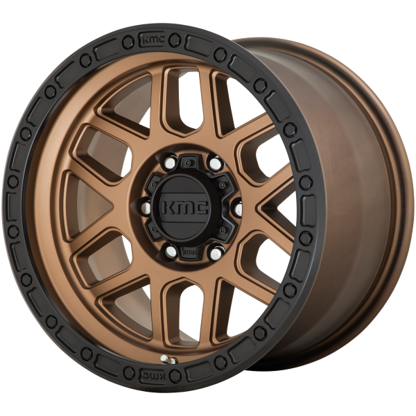 KMC - KMC KM544 MESA 17X8.5 5X5.0 Matte Bronze With Black Lip|KM54478550600