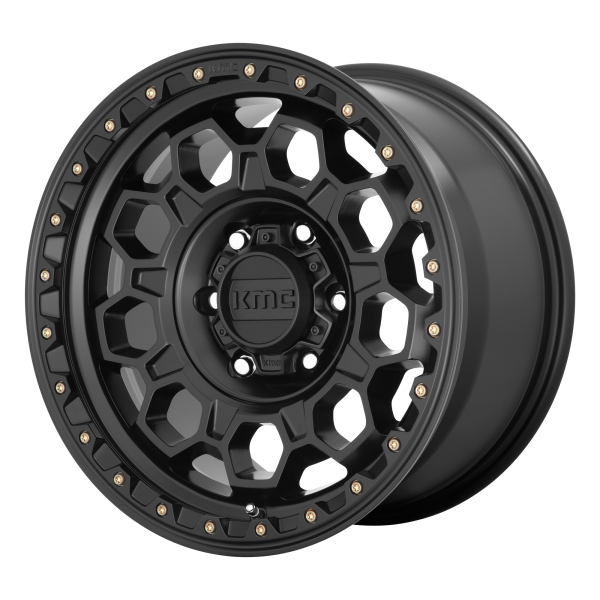 KMC - KMC KM545 TREK 17X8 6X5.5 Satin Black|KM54578062735