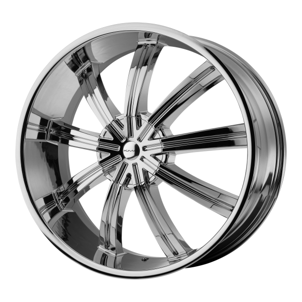 KMC - KMC KM672 WIDOW 24X9.5 5X150 Chrome|KM67224958235