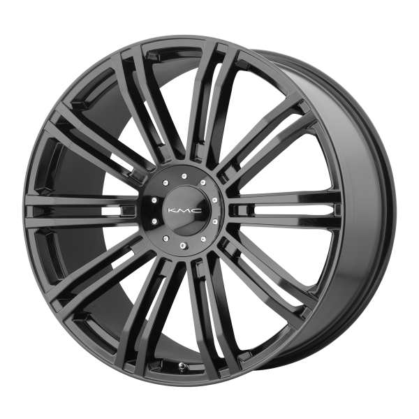 KMC - KMC KM677 D2 24X9.5 BLANK Gloss Black|KM67724900312
