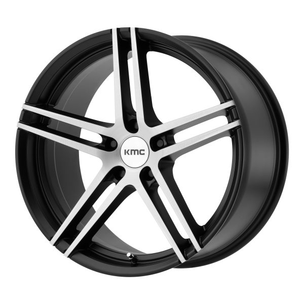 KMC - KMC KM703 MONOPHONIC 19X8.5 5X112 Satin Black Brushed|KM70398557335