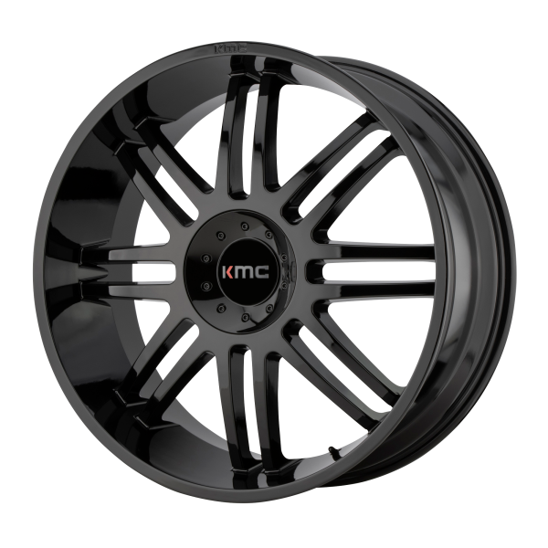 KMC - KMC KM714 REGULATOR 24X10 BLANK Gloss Black|KM71424000330