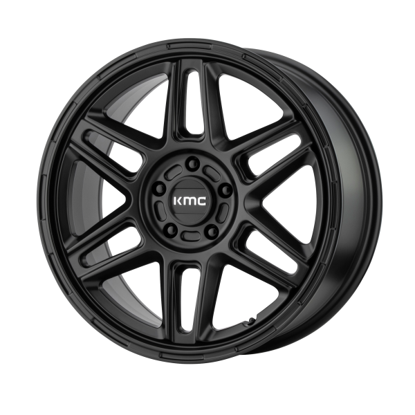 KMC - KMC KM716 NOMAD 17X8 5X120 Satin Black|KM71678052738