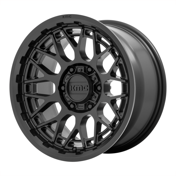 KMC - KMC KM722 TECHNIC 20X9 8X180 Satin Black|KM72229088718