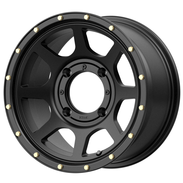 KMC Powersports - KMC Powersports KS134 ADDICT 2 14X7 4X156 Satin Black|KS13447044710