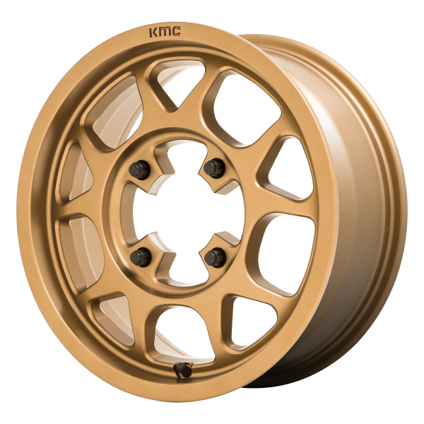 KMC Powersports - KMC Powersports KS136 TORO 15X6 4X156 Matte Bronze|KS13656044638