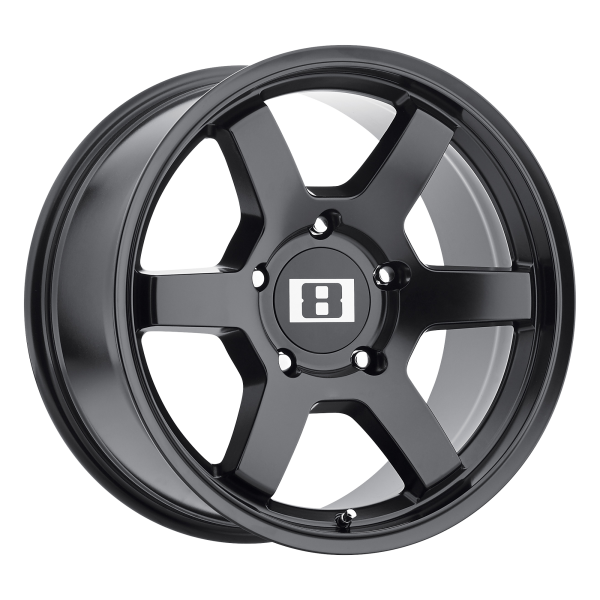 Level 8 - Level 8 MK6 17X8 6X5.5 Matte Black|1780MK6-16140M06