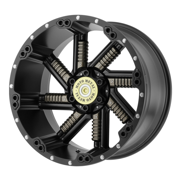 Moto Metal - Moto Metal MO979 BUCKSHOT 20X12 8X170 Satin Black With Gun Metal Inserts|MO97921287744N