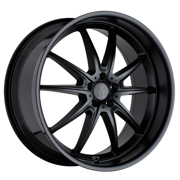 Mandrus - Mandrus ARGENT 18X8.5 5X112 Matte Black|1885AGT425112M66