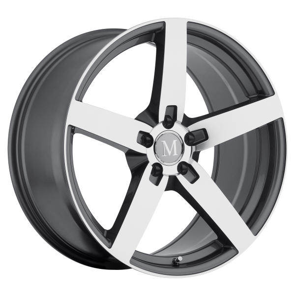 Mandrus - Mandrus ARROW 20X8.5 5X112 Gunmetal W/ Mirror Cut Face|2085MAA355112G66