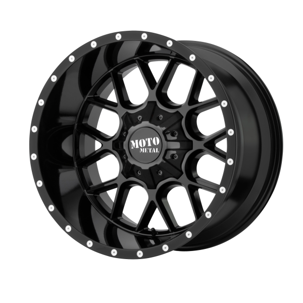 Moto Metal - Moto Metal MO986 SIEGE 22X10 8X170 Gloss Black|MO986220873A18N