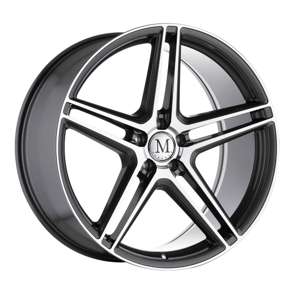 Mandrus - Mandrus BREMEN 19X9.5 5X112 Gloss Gunmetal W/ Mirror Cut Face|1995BMN395112G66