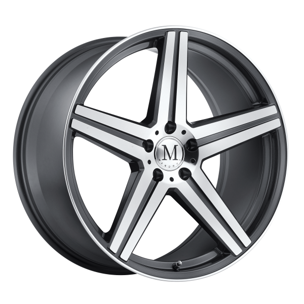 Mandrus - Mandrus ESTRELLA 19X8.5 5X112 Gunmetal W/ Mirror Cut Face & Lip|1985MAE325112G66