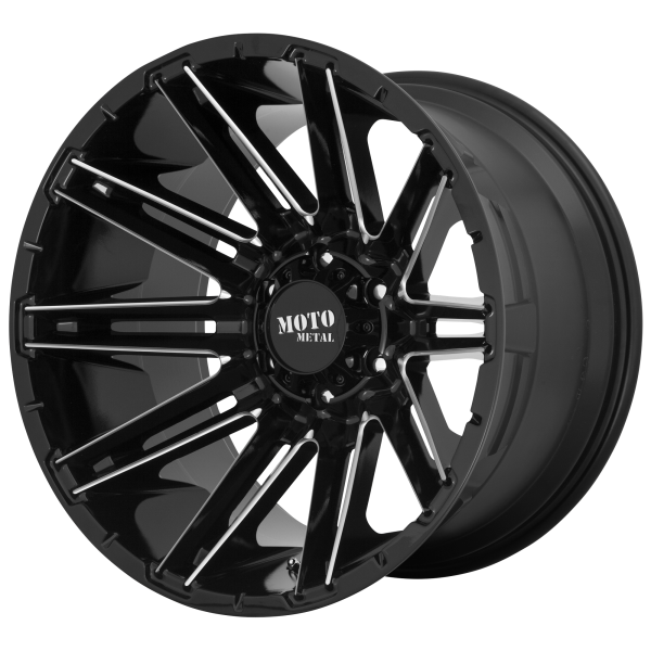 Moto Metal - Moto Metal MO998 KRAKEN 20X10 6X135 Gloss Black Milled|MO99821063318N