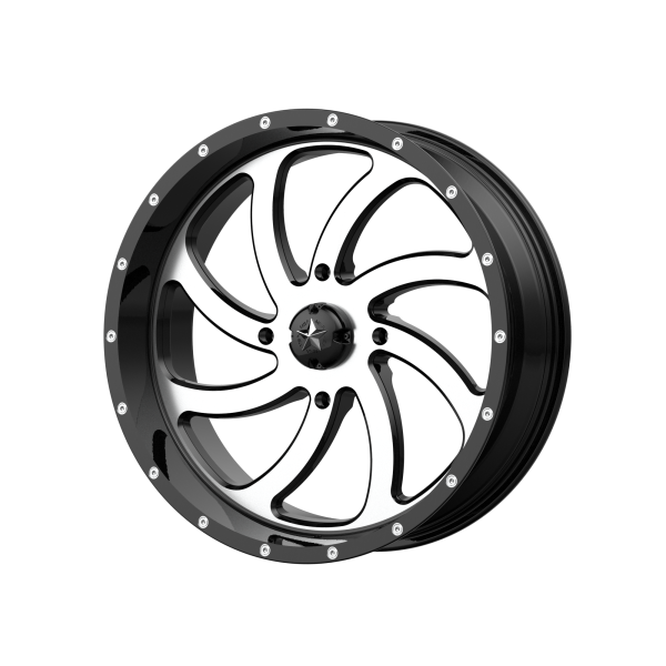 MSA Offroad Wheels - MSA Offroad Wheels M36 SWITCH 18X7 4X137 Machined Gloss Black|M36-018737