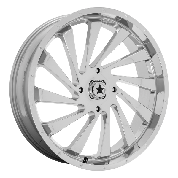 MSA Offroad Wheels - MSA Offroad Wheels M46 BLADE 24X7 4X156 Chrome|M46-024756C