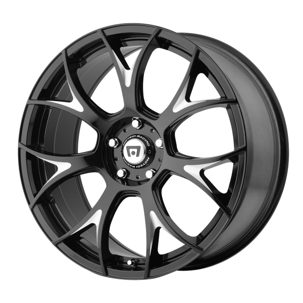 Motegi - Motegi MR126 20X10 BLANK Gloss Black With Milled Accents|MR12621000338