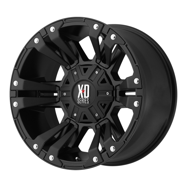 XD - XD XD822 MONSTER II 20X10 8X6.5 Matte Black|XD82221080724N