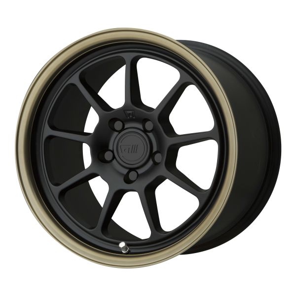 Motegi - Motegi MR135 17X8.5 5X112 Matte Black Center Bronze Lip|MR13578556745
