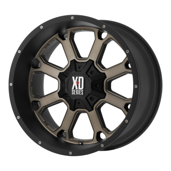 XD - XD XD825 BUCK 25 20X9 6X135/5.5 Matte Black Dark Tint|XD82529067700