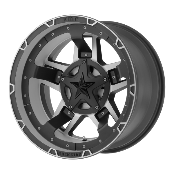 XD - XD XD827 ROCKSTAR III 17X9 5X5.0/135 Matte Black Machined|XD82779043512N