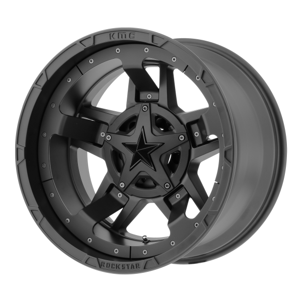 XD - XD XD827 ROCKSTAR III 18X9 5X5.0/135 Matte Black|XD82789043700