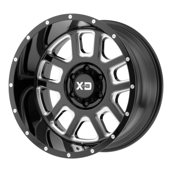 XD - XD XD828 DELTA 20X9 8X170 Gloss Black Milled|XD82829087318