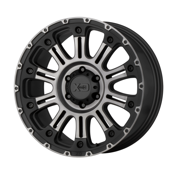 XD - XD XD829 HOSS II 22X10 5X5.5 Satin Black Machined Gray Tint|XD82922085418N