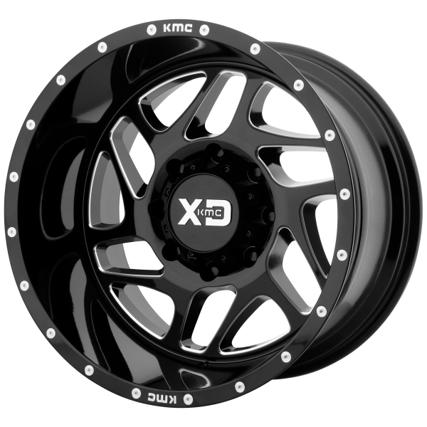 XD - XD XD836 FURY 20X9 6X135 Gloss Black Milled|XD83629063318