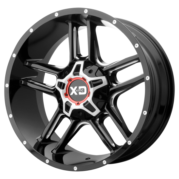 XD - XD XD839 CLAMP 20X10 5X5.5/150 Gloss Black Milled|XD83921086318N