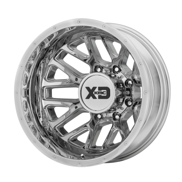XD - XD XD843 GRENADE DUALLY 17X6.5 8X200 Chrome - Rear|XD843765822140N