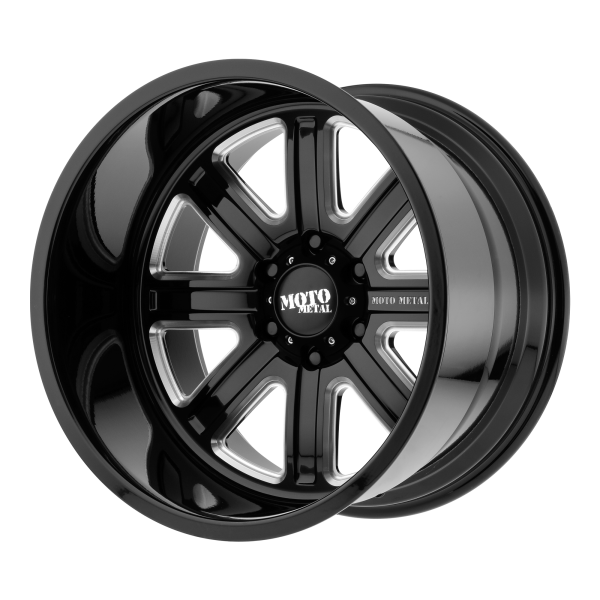 Moto Metal - Moto Metal MO402 22X10 8X170 Gloss Black Milled|MO40222087918N