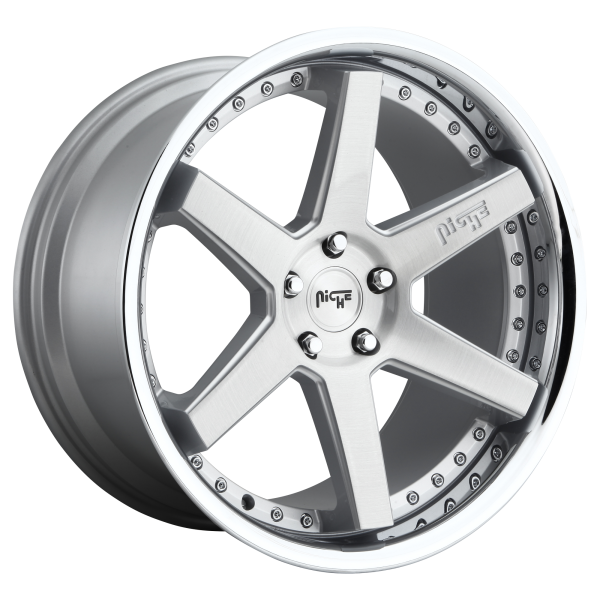 Niche 1PC - Niche 1PC M193 ALTAIR 20X10.5 5X120 Gloss Silver|M193200521+35