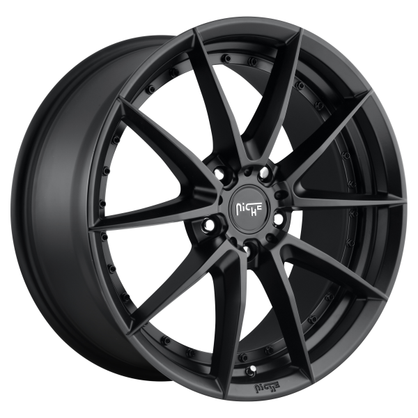 Niche 1PC - Niche 1PC M196 SECTOR 20X9 5X112 Matte Black|M196209043+38