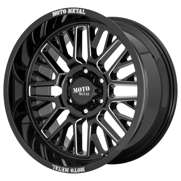 Moto Metal - Moto Metal MO802 20X9 5X5.5 Gloss Black Milled|MO80229085318