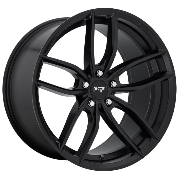 Niche 1PC - Niche 1PC M203 VOSSO 18X9.5 5X112 Matte Black|M203189543+48