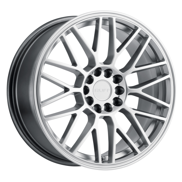 Ruff - Ruff OVERDRIVE 17X7.5 5X4.25/4.5 Hyper Silver|1775VDR385D84S72