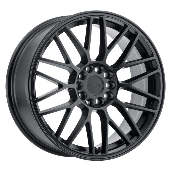 Ruff - Ruff OVERDRIVE 18X8 5X4.25/4.5 Matte Black|1880VDR385D84M72