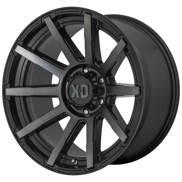 XD - XD XD847 OUTBREAK 20X9 6X5.5 Satin Black With Gray Tint|XD84729068418