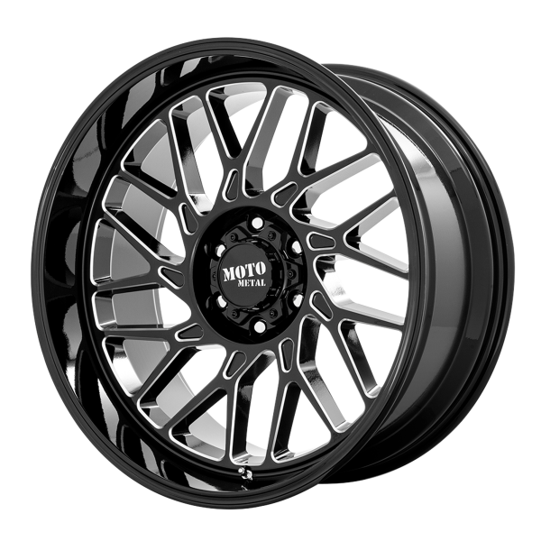 Moto Metal - Moto Metal MO805 20X10 5X5.0 Gloss Black Milled|MO80521050318N