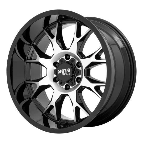 Moto Metal - Moto Metal MO806 20X9 6X120 Gloss Black Machined|MO80629077500