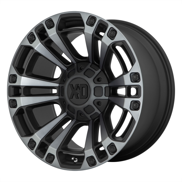 XD - XD XD851 MONSTER 3 20X9 8X6.5 Satin Black With Gray Tint|XD85129080400