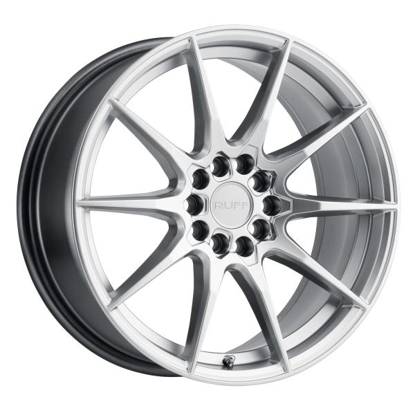 Ruff - Ruff SPEEDSTER 17X7.5 5X100/4.5 Hyper Silver|1775SPD385D04S72