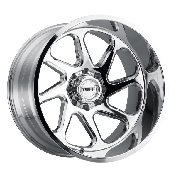 Tuff - Tuff T2B 24X14 8X6.5 Chrome - Directional|2414T2B-28165C25L