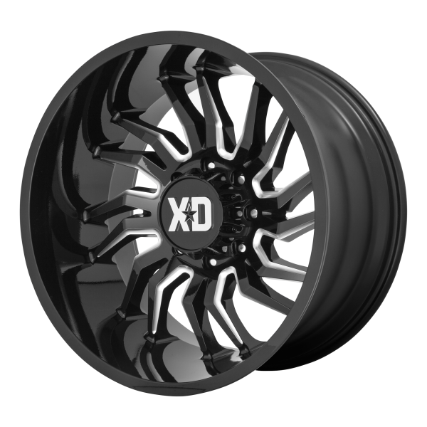 XD - XD XD858 TENSION 20X10 8X170 Gloss Black Milled|XD85821087318N