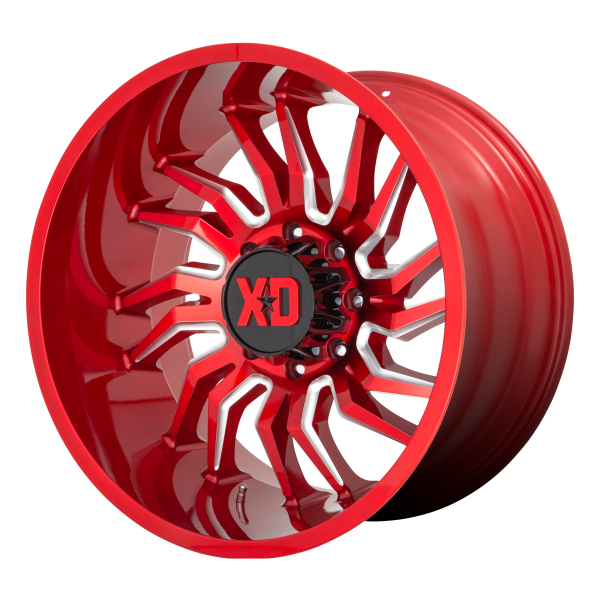 XD - XD XD858 TENSION 22X10 8X6.5 Candy Red Milled|XD85822080918N